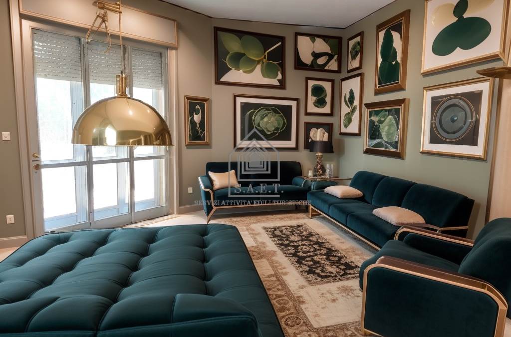 Render del salone
